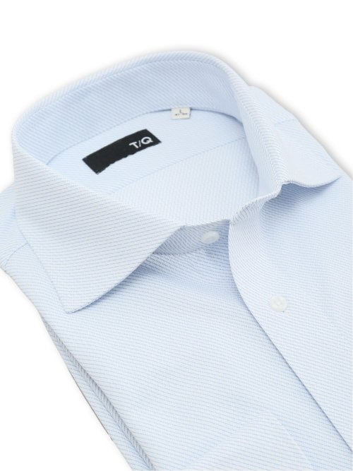 ノンアイロンストレッチ NEWスタンダードフィット カッタウェイ長袖ニットシャツ