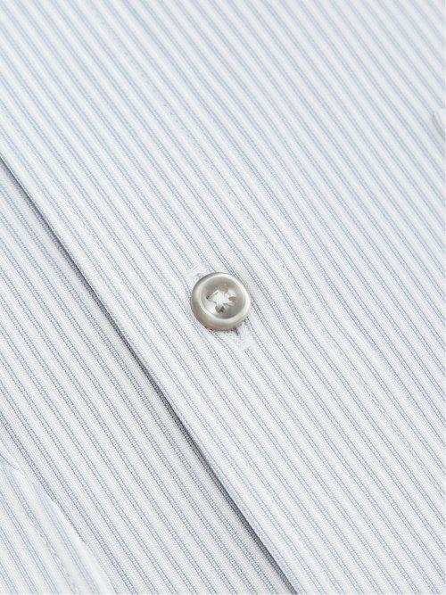 ノンアイロンストレッチ NEWスタンダードフィット ワイドカラー長袖ニットシャツ