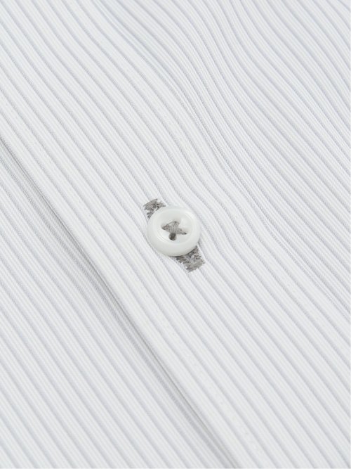 ノンアイロンストレッチ NEWスタンダードフィット ワイドカラー長袖ニットシャツ