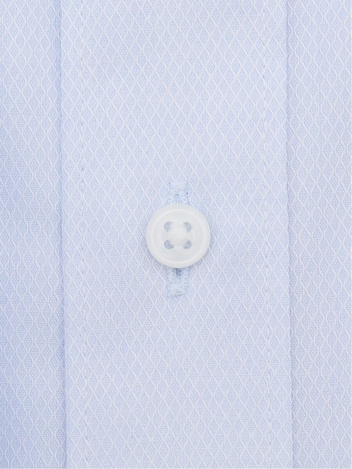 形態安定 吸水速乾 スタンダードフィット ボタンダウン長袖シャツ