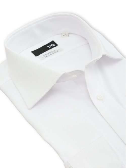 綿100% ノンアイロン NEWスタンダードフィット ワイドカラー長袖シャツ