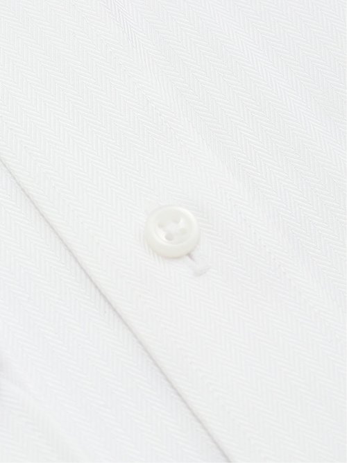 綿100% ノンアイロン NEWスタンダードフィット ワイドカラー長袖シャツ