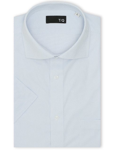 ストレッチ 吸水速乾 ノンアイロン ニット NEWスタンダードフィット カッタウェイ 半袖 ビジネス ドレス ワイシャツ メンズ