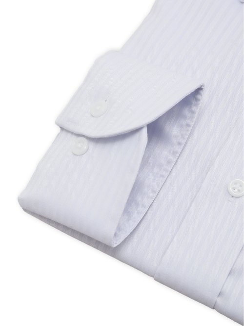 綿100% ノンアイロン NEWスタンダードフィット レギュラーカラー長袖シャツ