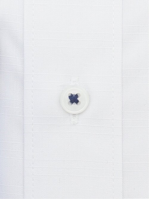 形態安定 吸水速乾 スタンダードフィット ワイドカラー長袖シャツ