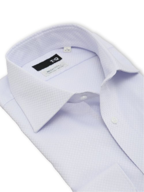 綿100% ノンアイロン NEWスタンダードフィット ワイドカラー長袖シャツ