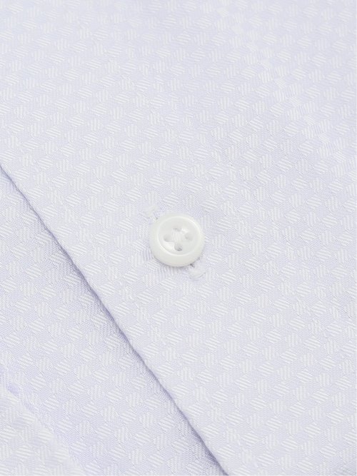 綿100% ノンアイロン NEWスタンダードフィット ワイドカラー長袖シャツ