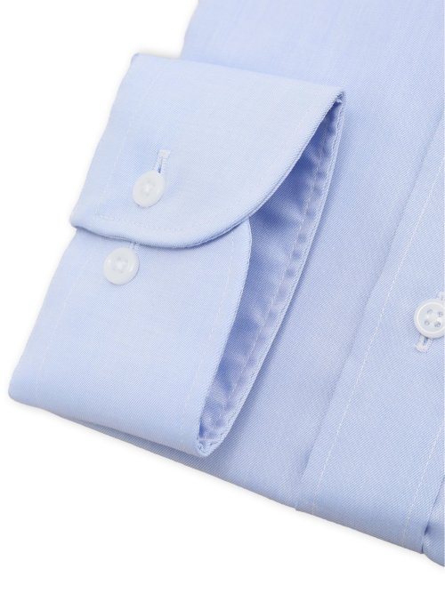 綿100% ノンアイロン NEWスタンダードフィット レギュラーカラー長袖シャツ