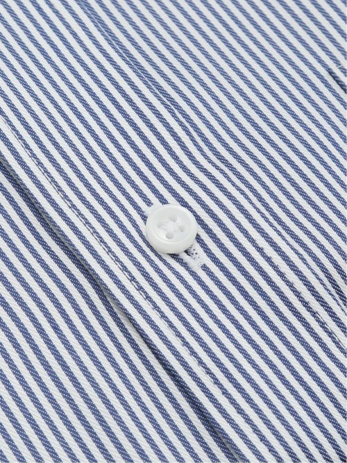 綿100% ノンアイロン NEWスタンダードフィット ワイドカラー長袖シャツ