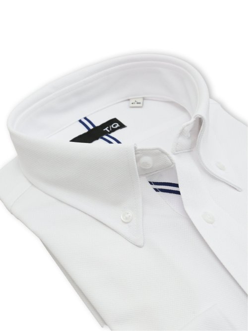 プライムフレックス NEWスタンダードフィット ボタンダウン長袖ニットシャツ