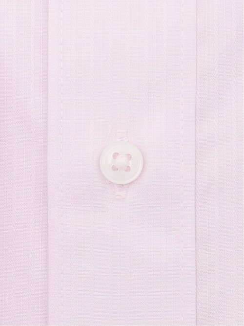 形態安定 吸水速乾 スタンダードフィット ボタンダウン長袖シャツ