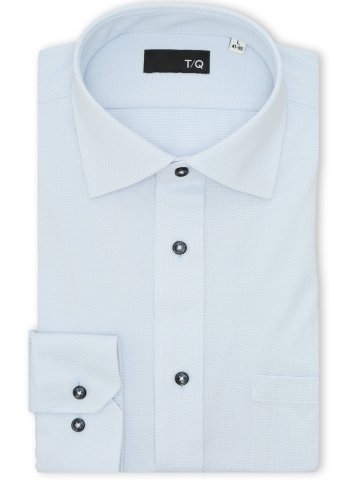 プライムフレックス NEWスタンダードフィット ワイドカラー長袖ニットシャツ