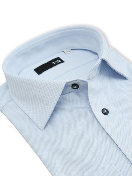 プライムフレックス NEWスタンダードフィット ワイドカラー長袖ニットシャツ