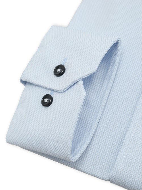 プライムフレックス NEWスタンダードフィット ワイドカラー長袖ニットシャツ