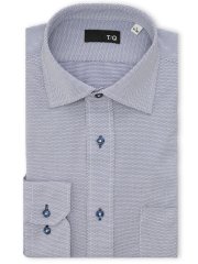 プライムフレックス NEWスタンダードフィット ワイドカラー長袖ニットシャツ