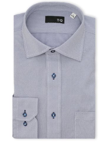 プライムフレックス NEWスタンダードフィット ワイドカラー長袖ニットシャツ