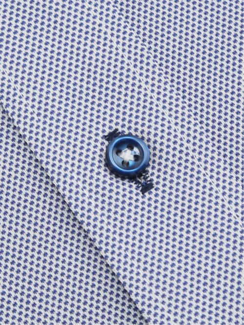 プライムフレックス NEWスタンダードフィット ワイドカラー長袖ニットシャツ