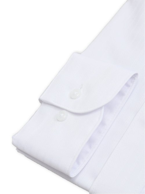 形態安定 吸水速乾 スタンダードフィット レギュラーカラー長袖シャツ
