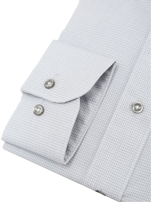 形態安定 吸水速乾 スタンダードフィット ドゥエボタンダウン長袖シャツ