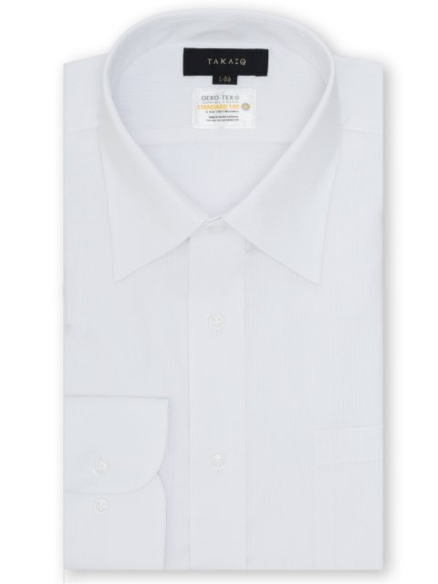 形態安定 吸水速乾 スタンダードフィット レギュラーカラー長袖シャツ