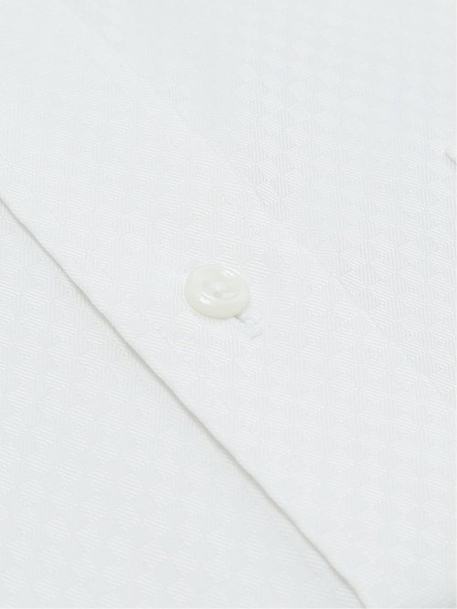 ワイシャツ メンズ 長袖 ノンアイロン ボタンダウン ビジネス ドレス 綿 コットン ネクスコット NEWスタンダードフィット