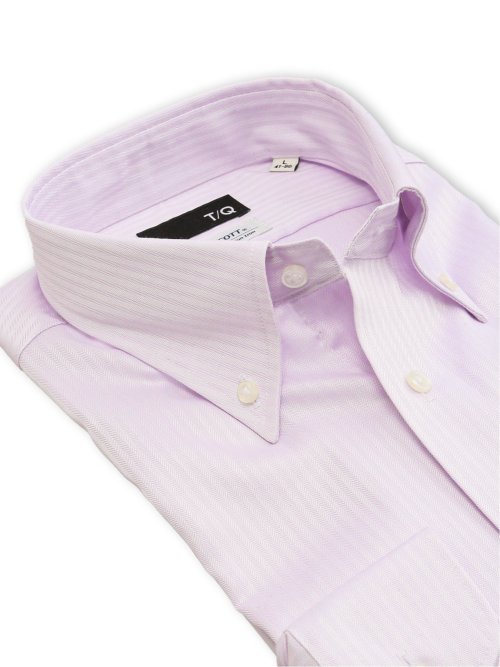 綿100% ノンアイロン NEWスタンダードフィット ボタンダウン長袖シャツ