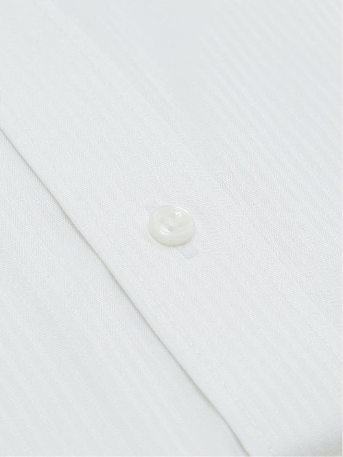 ワイシャツ メンズ 長袖 ノンアイロン ワイドカラー ビジネス ドレス 綿 コットン ネクスコット NEWスタンダードフィット