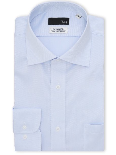 綿100% ノンアイロン NEWスタンダードフィット ワイドカラー長袖シャツ