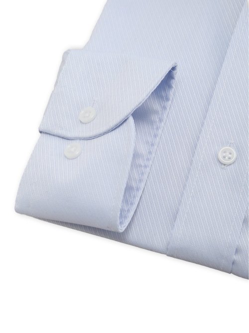 綿100% ノンアイロン NEWスタンダードフィット ワイドカラー長袖シャツ