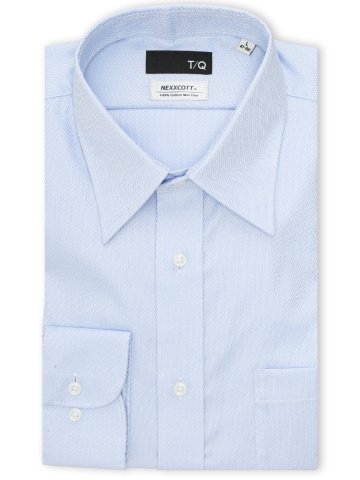 綿100% ノンアイロン NEWスタンダードフィット レギュラーカラー長袖シャツ