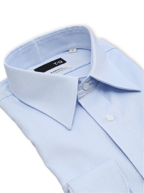 綿100% ノンアイロン NEWスタンダードフィット レギュラーカラー長袖シャツ