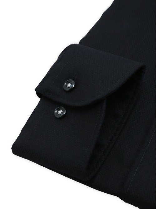 綿100% ノンアイロン NEWスタンダードフィット カッタウェイ長袖シャツ