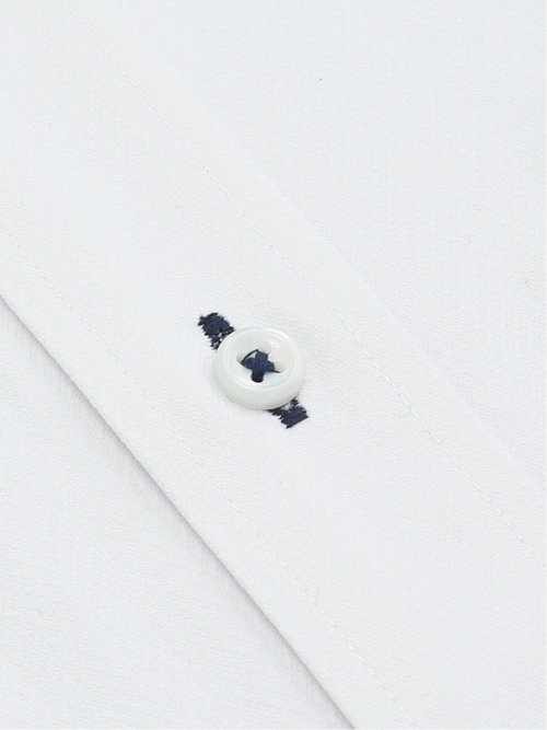 ノンアイロンストレッチ NEWスタンダードフィット ワイドカラー長袖ニットシャツ