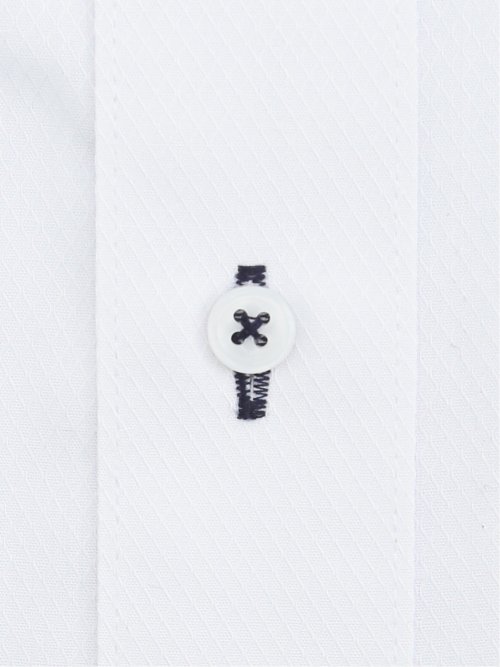 形態安定 吸水速乾 スタンダードフィット ボタンダウン長袖シャツ