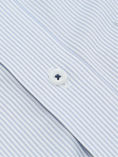 ノンアイロンストレッチ NEWスタンダードフィット ワイドカラー長袖ニットシャツ