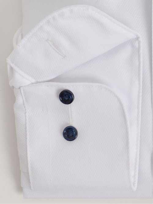 形態安定 吸水速乾 スタンダードフィット 2枚衿ドゥエ長袖シャツ