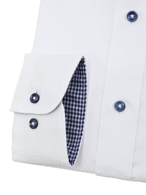 形態安定 吸水速乾 スタンダードフィット カッタウェイ長袖シャツ