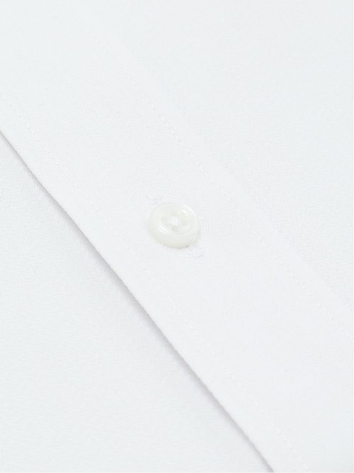 ワイシャツ メンズ 長袖 ノンアイロン ストレッチ 吸水速乾 ワイドカラー ビジネス ドレス プライムフレックス NEWスタンダードフィット