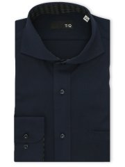 ノンアイロンストレッチ NEWスタンダードフィット カッタウェイ長袖ニットシャツ