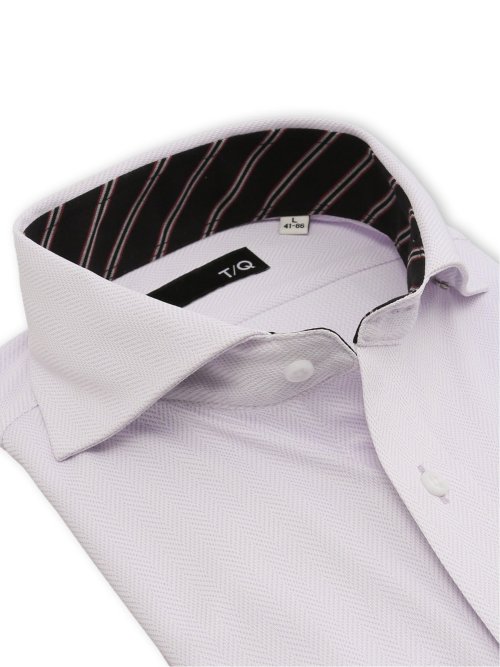 ノンアイロンストレッチ NEWスタンダードフィット カッタウェイ長袖ニットシャツ