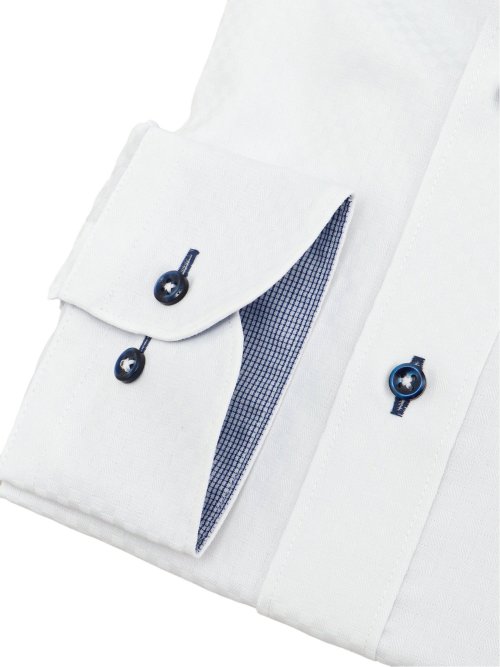 形態安定 吸水速乾 スタンダードフィット ドゥエボタンダウン長袖シャツ