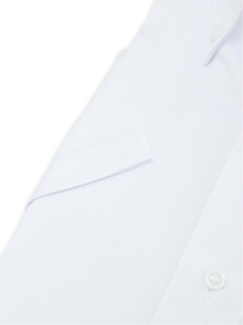 形態安定 吸水速乾 スタンダードフィット ボタンダウン半袖シャツ