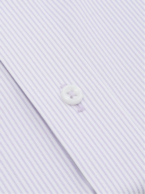 ノンアイロンストレッチ NEWスタンダードフィット ボタンダウン長袖ニットシャツ