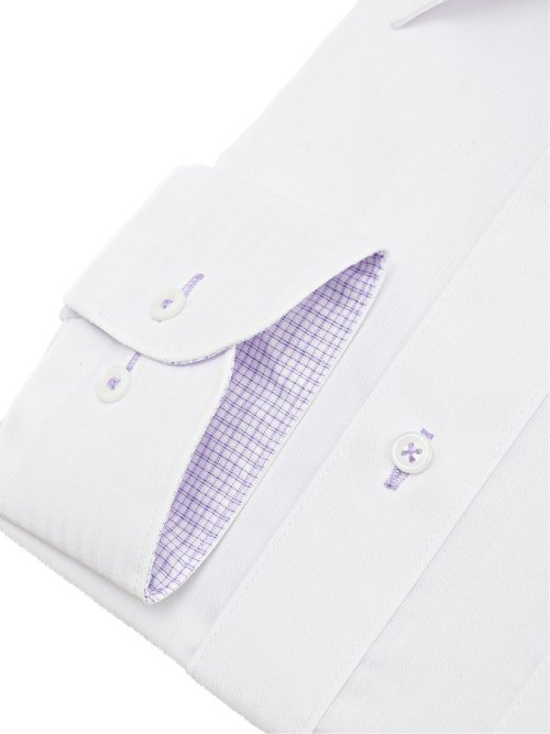 形態安定 吸水速乾 スタンダードフィット レギュラーカラー長袖シャツ