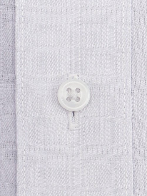 形態安定 吸水速乾 スタンダードフィット ボタンダウン長袖シャツ