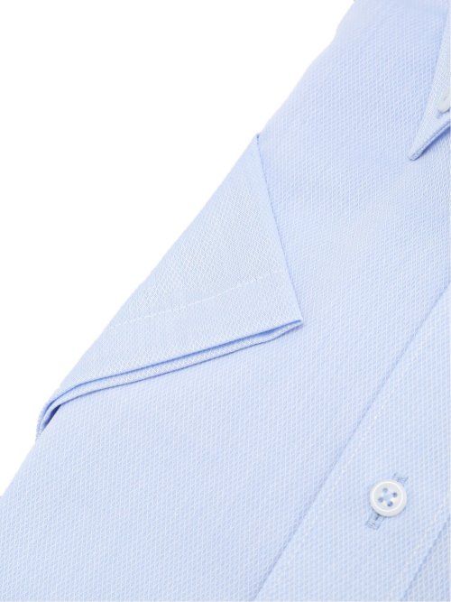 形態安定 吸水速乾 スタンダードフィット ボタンダウン半袖シャツ