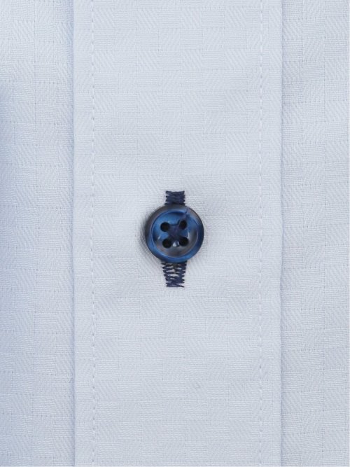 形態安定 吸水速乾 スタンダードフィット ボタンダウン長袖シャツ