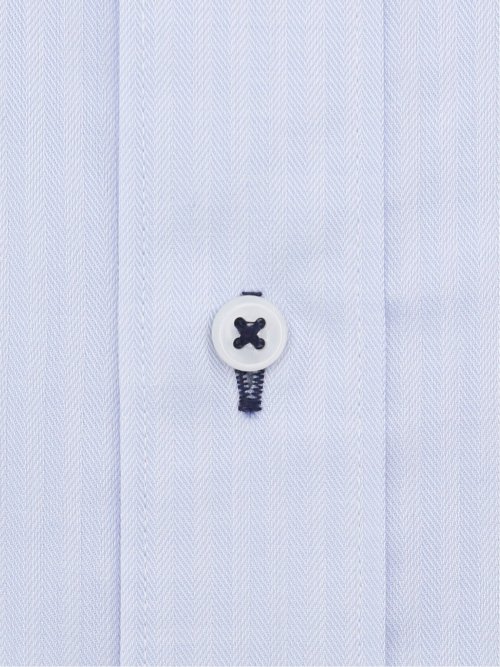 形態安定 吸水速乾 スタンダードフィット ボタンダウン長袖シャツ