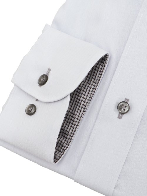 形態安定 吸水速乾 スタンダードフィット ドゥエボタンダウン長袖シャツ