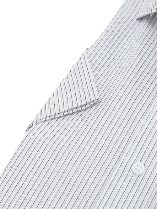 形態安定 吸水速乾 スタンダードフィット カッタウェイ半袖シャツ